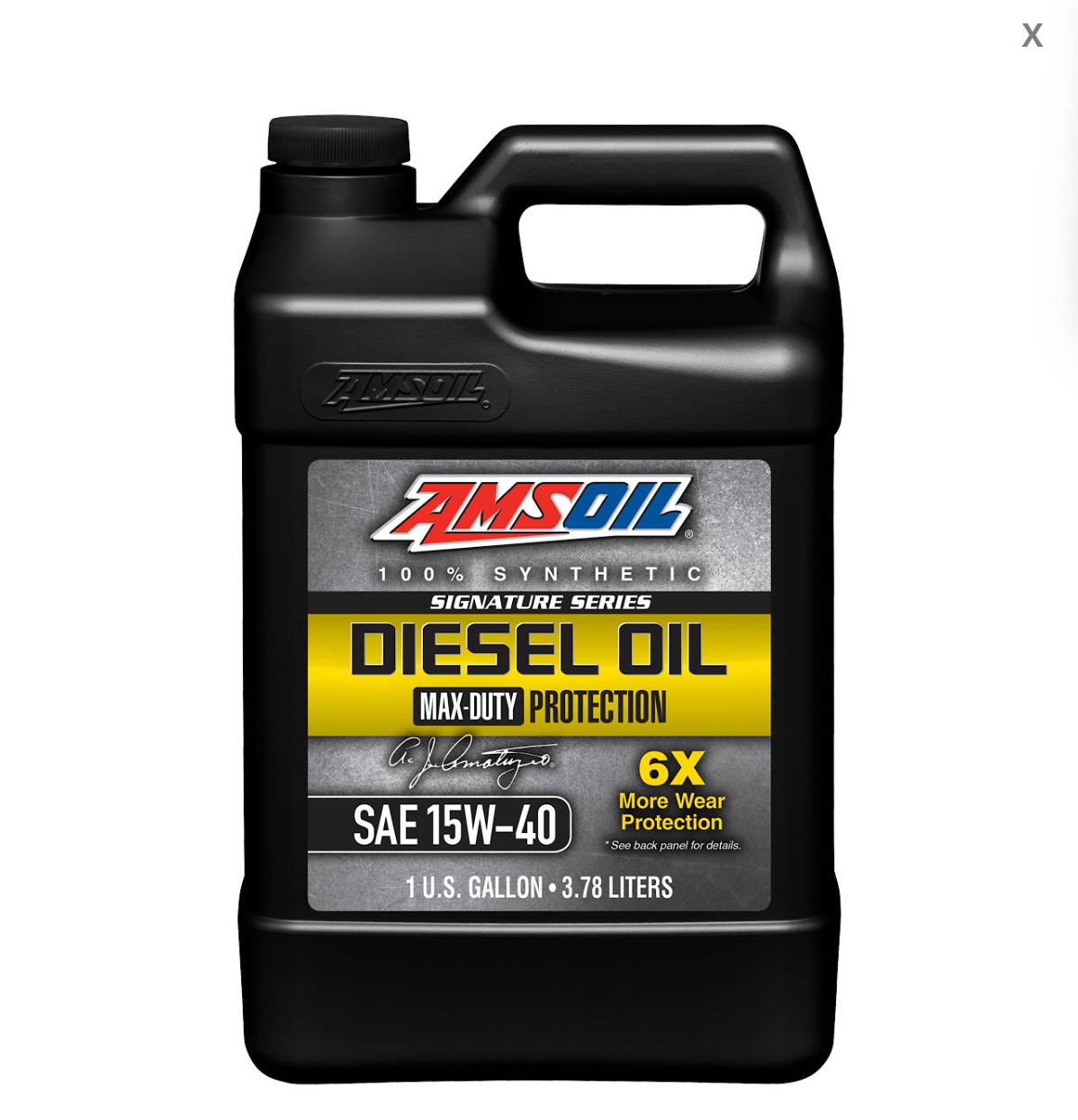 amsoil heavy duty 1 gallon